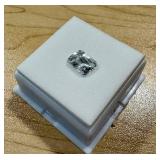 Emerald-Cut White Zircon 2.50 Carat Min - 9x7mm EC (Loose Gem)