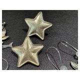 Sterling Silver Nautical Jewelry Assortment - Starfish, Shark, Moon & Boat Charms