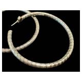 Assorted Heart and Hoop Earrings - Gold-Tone & Silver-Tone Metal