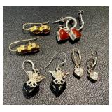 Heart Sterling Silver Earrings - Assorted Styles