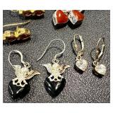 Heart Sterling Silver Earrings - Assorted Styles