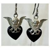 Heart Sterling Silver Earrings - Assorted Styles