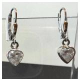 Heart Sterling Silver Earrings - Assorted Styles