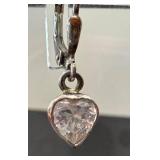 Heart Sterling Silver Earrings - Assorted Styles