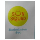 SUN SQUAD BADMINTON SET : LAWN SPORTS FOR ADULTS