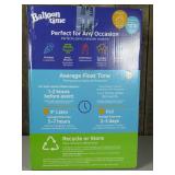 Jumbo Helium Balloon Tank Kit: Steel, Red, Birthday Party Accessory, Ages 18+, Balloon Time