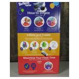 Helium Balloon Kit: Balloon Time Multicolor Steel Tank for All Occasions