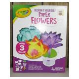 Crayola Paper Flowers Design It Yourself Makes 3 Flowers