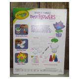 Crayola Paper Flowers Design It Yourself Makes 3 Flowers