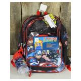 Marvel 5 Piece Backpack Set