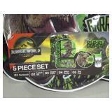 Jurassic World Rebirth 5 Pc Backpack Set