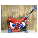 Spider-Man Carry On Spinner Hardside Ride On Suitcase - Red