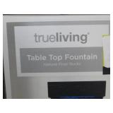 Tabletop Fountain Raining Spout LED Zen Water Feature
