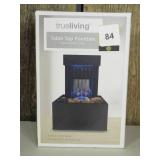 Tabletop Fountain Raining Spout LED Zen Water Feature