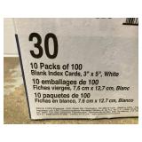 Bulk 3 x 5 Index Cards