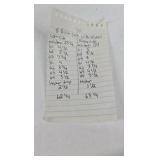 Whitetail Deer Antlers 10 Point Rack With Sticker Points Heavy Mass Wide Sweep - Combined (without spread): 125 1/2