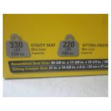 (EW4) CAT Rolling Utility Seat with...
