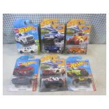 (EC1) 6 Hot Wheels Assorted Ford Tr...