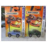 (BSB) 7 Matchbox Ford Broncos (5) a...