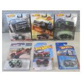 (G-1) 6 Assorted Hot Wheels in Pack...