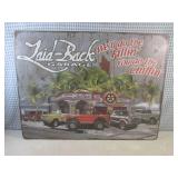 (FS) Large Tin Laid-Back Garage We'...