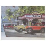 (FS) Large Tin Laid-Back Garage We'...