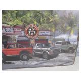 (FS) Large Tin Laid-Back Garage We'...