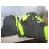 (CSB) Can-Am 2-Piece Rain Suit Size...