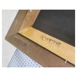 (FS) Vintage Wood Frame Painting On...