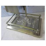 (CSB) Vintage Brass Color Fireplace...