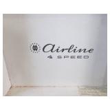 (A-2) Vintage Airline 4-Speed Porta...