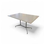 Herman Miller Eames Hightop Table with 7 Allermuir Casper bar stools Retails new for $6700