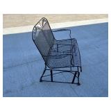 Rocking Outdoor Love Seat Bench