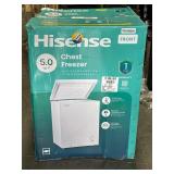 Hisense 5.0 Cubic Foot Chest Freezer