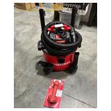 Craftsman 6 Gallon Shop Vac and Milwaukee Vac Brush