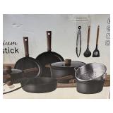 Carote 15 Piece Titanium Nonstick Cookware Set