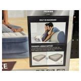 Intex Queen Deluxe Airbed with Headboard and Internal Pump