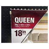 Intex Queen Deluxe Airbed with Headboard and Internal Pump