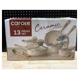 Carote 13 Piece Ceramic Cookware Set