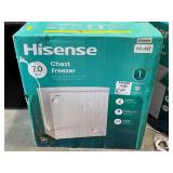 Hisense 7.0 Cubic Foot Chest Freezer