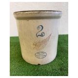 2 Gallon Red Wing Union Stoneware Crock