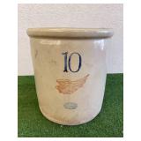 10 Gallon Red Wing Union Stoneware Crock