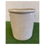 6 Gallon Blue Leaf Crock