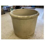 25 Gallon Blue Leaf Red Wing Union Stoneware Crock