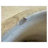 25 Gallon Blue Leaf Red Wing Union Stoneware Crock