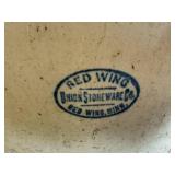 25 Gallon Red Wing Union Stoneware Crock