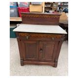 Antique Washstand with Updated Top