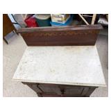 Antique Washstand with Updated Top