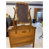 Antique Dresser with Mirror