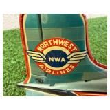 Northwest Airlines NWA Metal Airplane